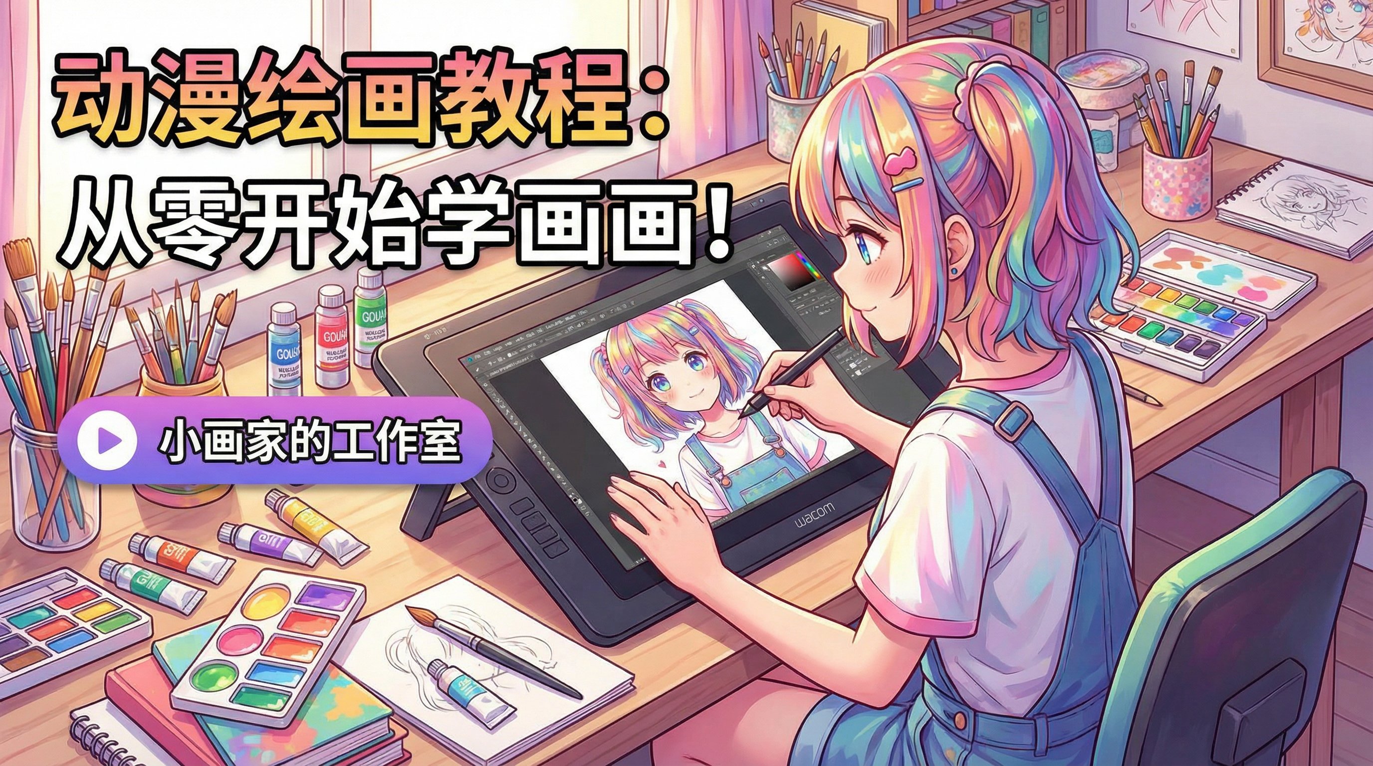 海角社区绘画教程视频